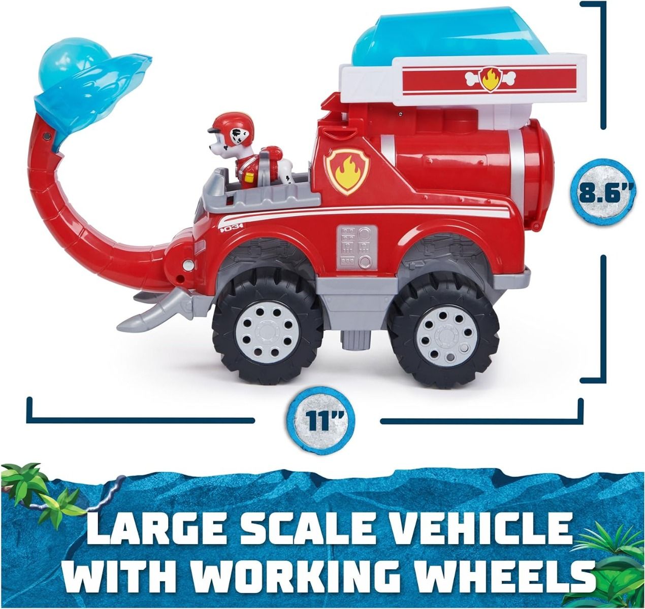 Paw Patrol Jungle Marshall's Load N Launch Fire Truck 6068023