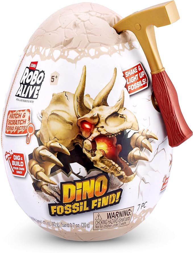 Robo Alive Dino Fossil Mini Surprise Egg