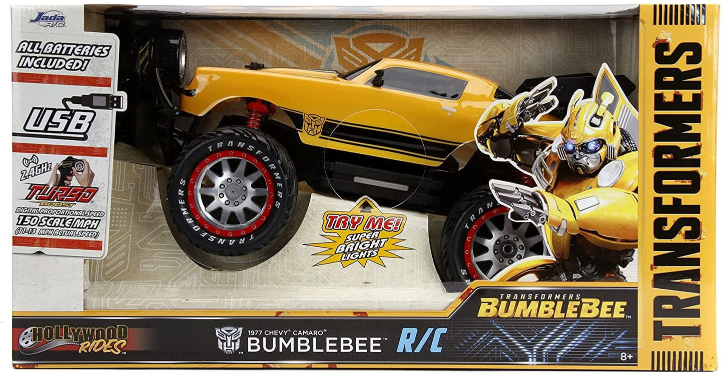 Jada Transformers Bumblebee Elite RC 1977 Camaro 1:12 253119001