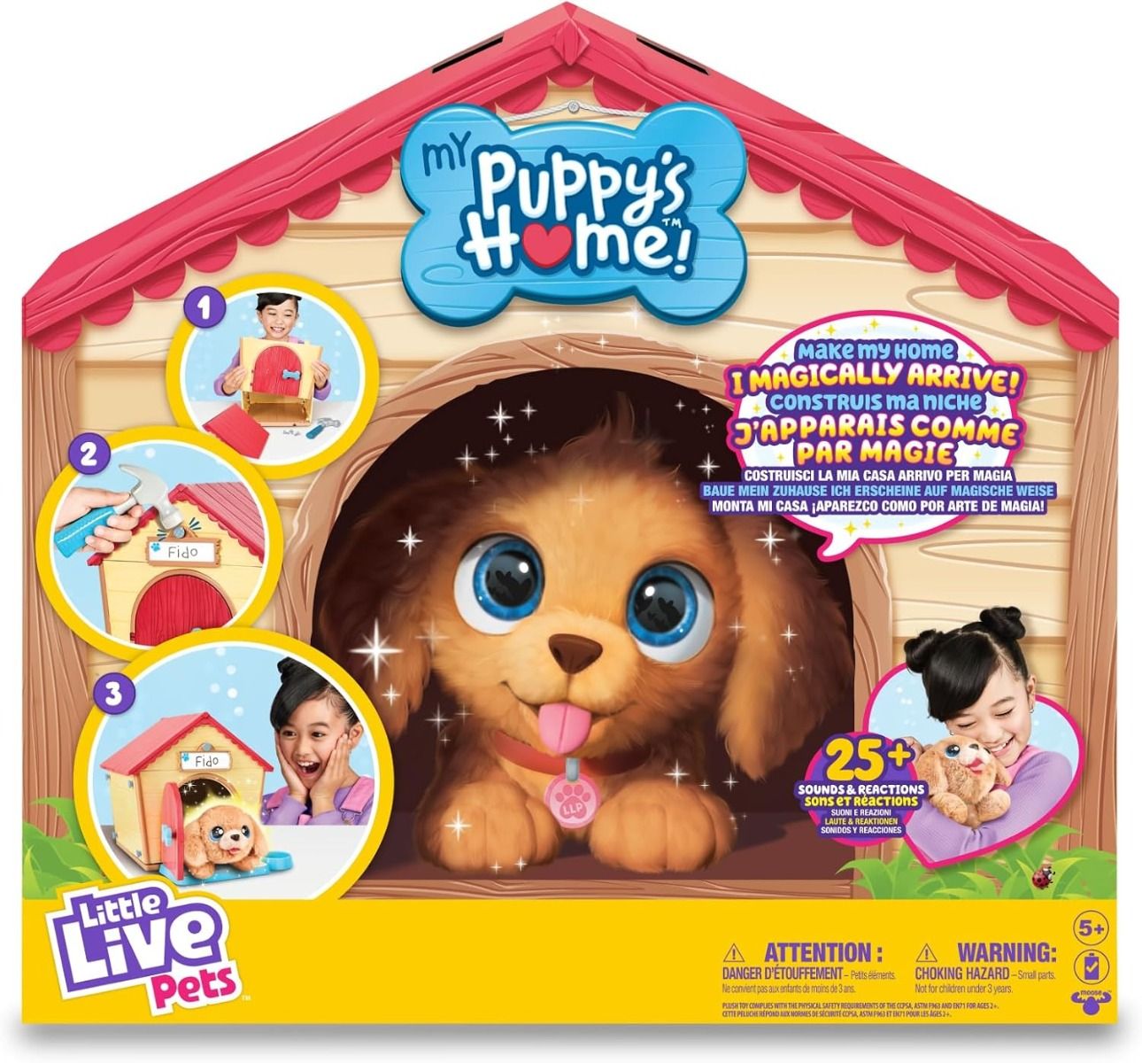 Little Live Pets My Puppys Home Mini Playset - Orange