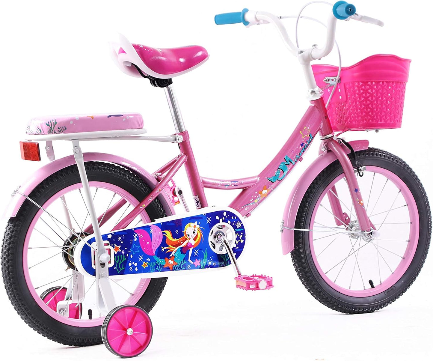 Mogoo Bicycle 16 Elgo Mermaid Dark Pink