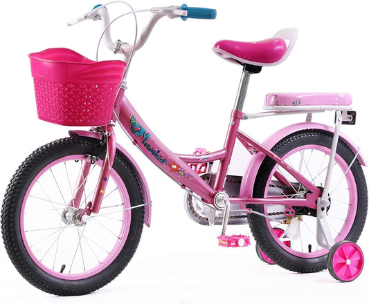 Mogoo Bicycle 16 Elgo Mermaid Dark Pink