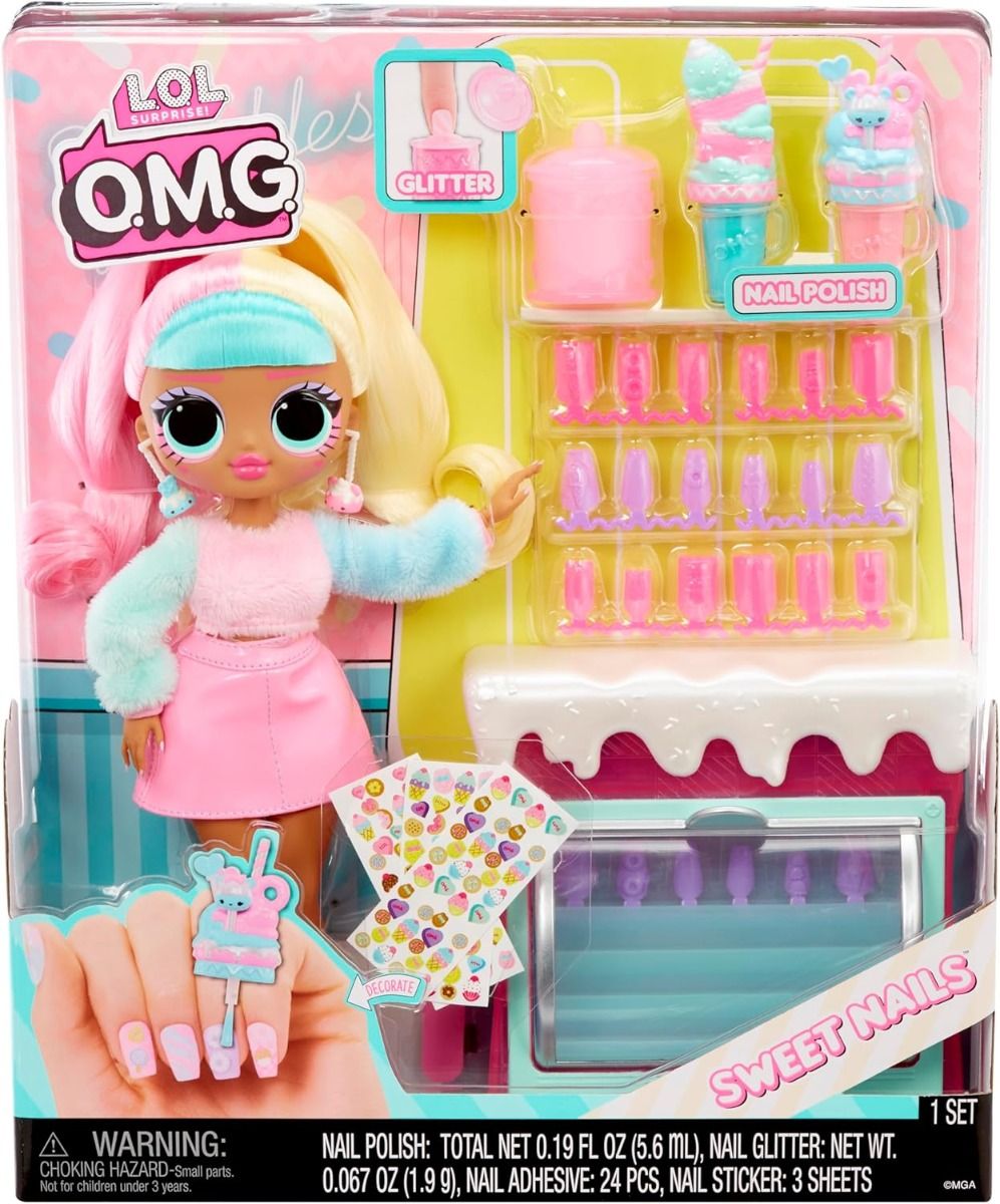 L.O.L Surprise OMG Sweet Nails Candylicious Sprinkles Shop