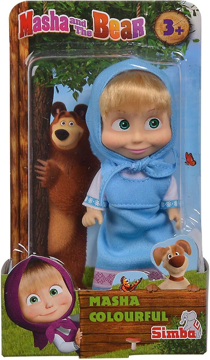 Masha and The Bear Colorful Doll 12cm 109301678