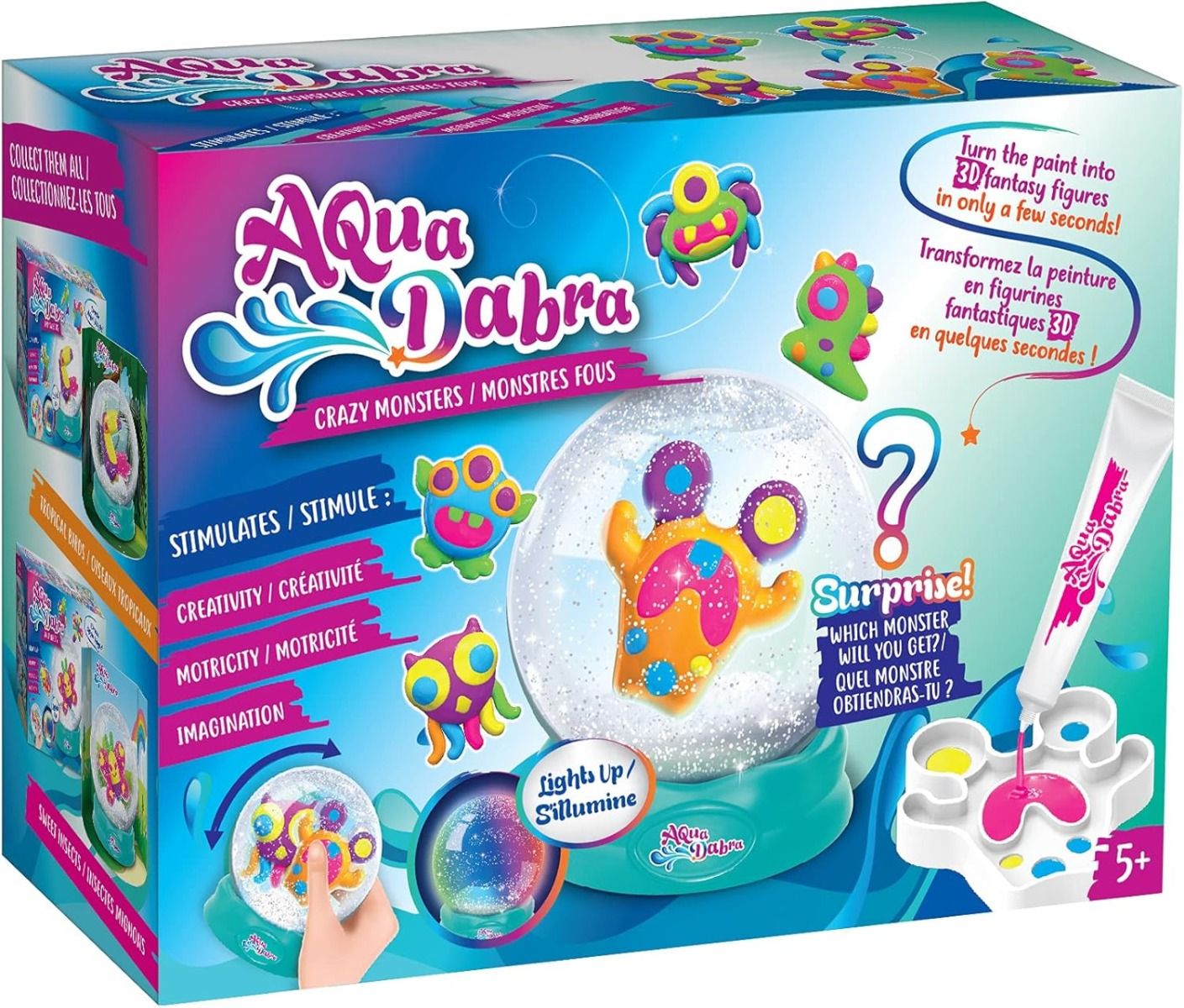 AquaDabra Crazy Monsters Water Globe 323-24