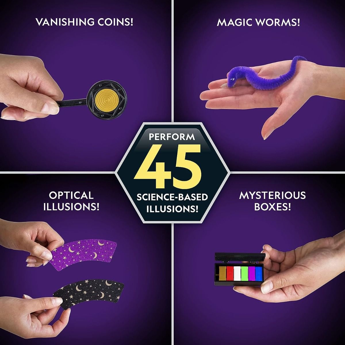 National Geographic Magic Set 45 Tricks RTNGMAGIC45