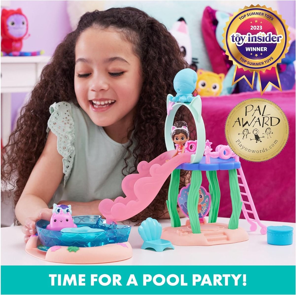 Gabby's Doll House Girls Purrific Pool Playset 6065498