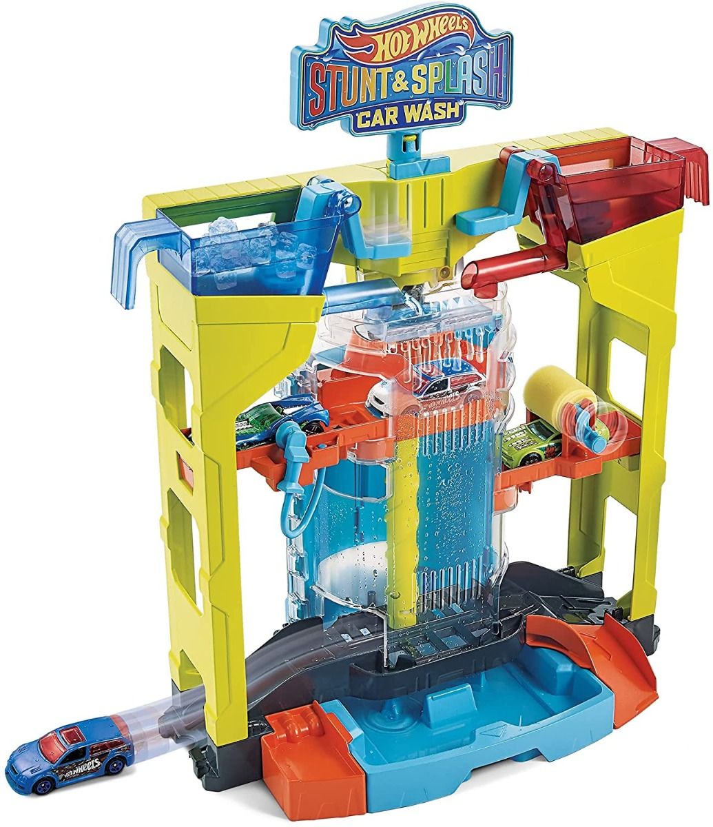 Hot Wheels City Stunt & Splash Car Wash GRW37