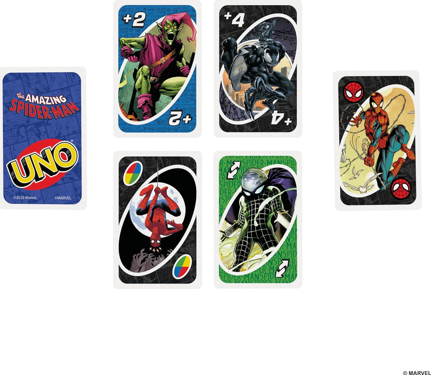 Mattel Games UNO The Amazing Spider-Man Card Game for Kids