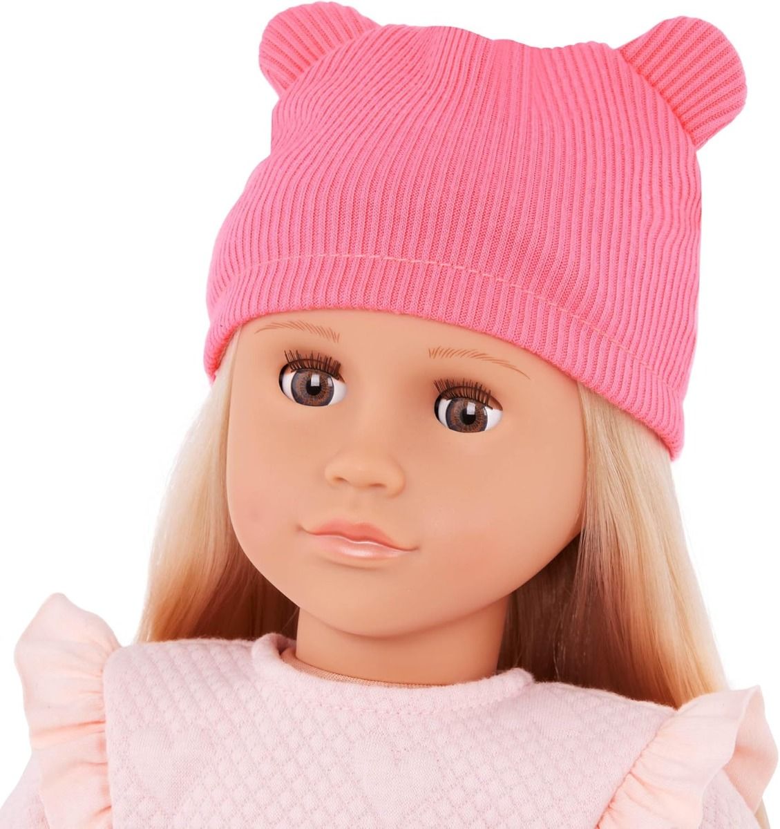 Our Generation Joyce Doll With Sweatsuit And Beanie Hat