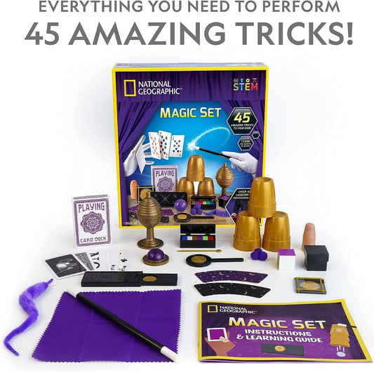 National Geographic Magic Set 45 Tricks RTNGMAGIC45