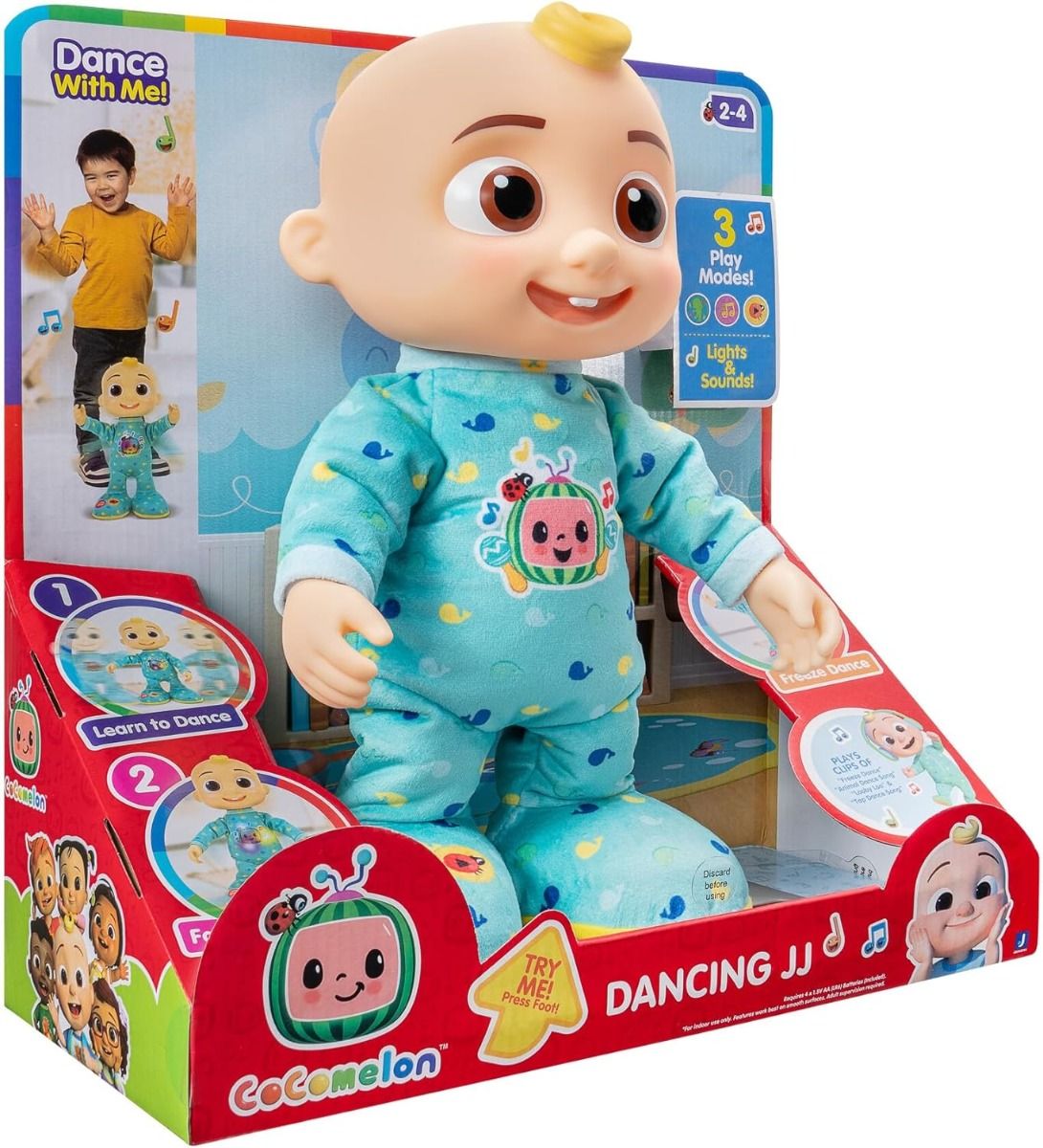 CoComelon Deluxe Dancing JJ Doll CMW0182