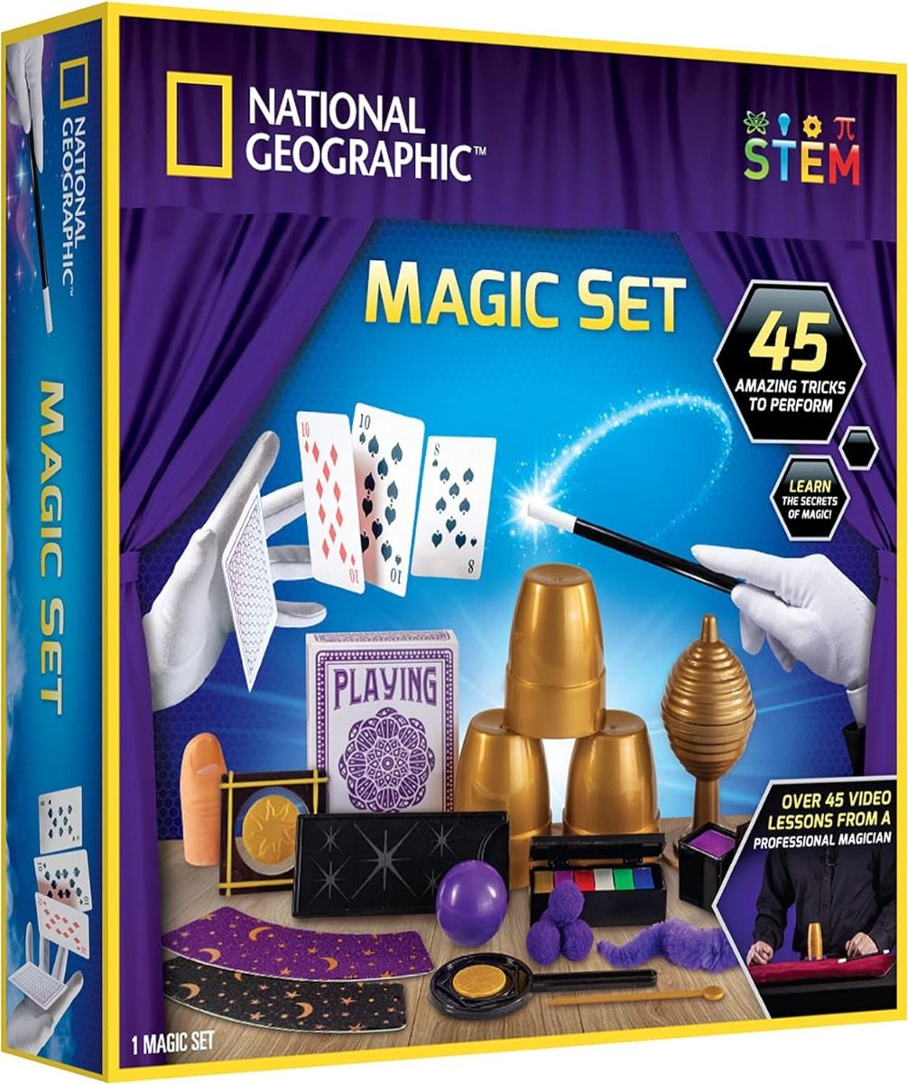 National Geographic Magic Set 45 Tricks RTNGMAGIC45