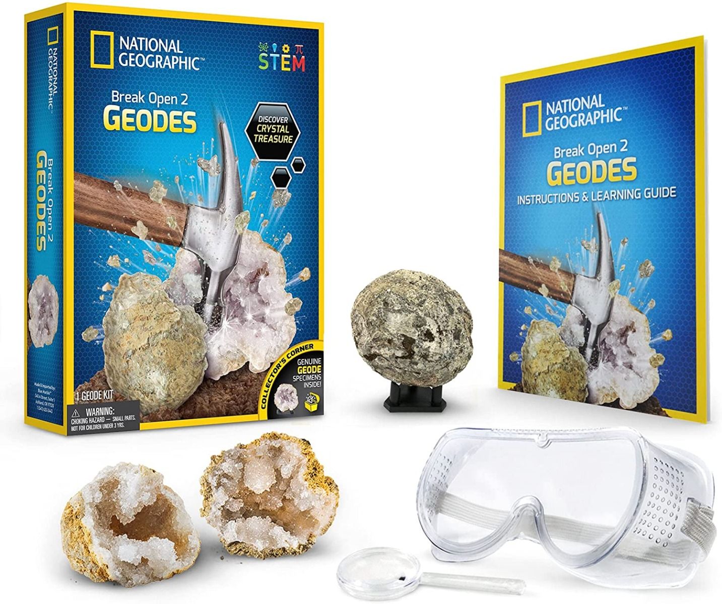 National Geographic Break Open 2 Geodes