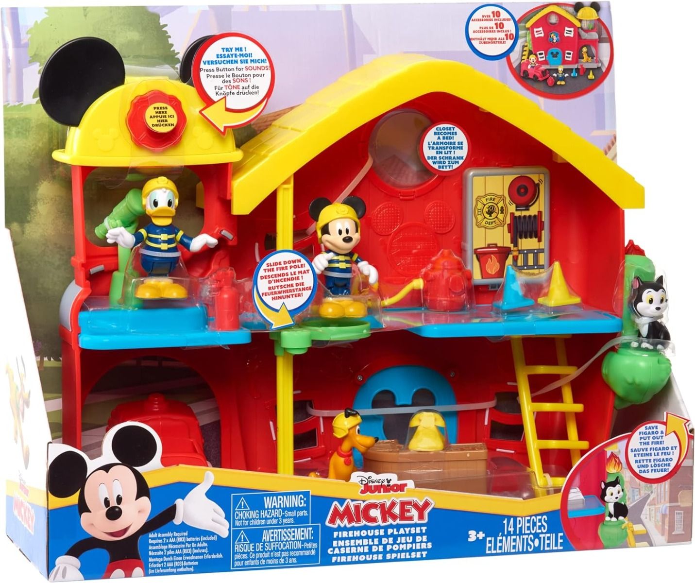 Disney Junior Mickey Mouse Fire House Playset JP-38742