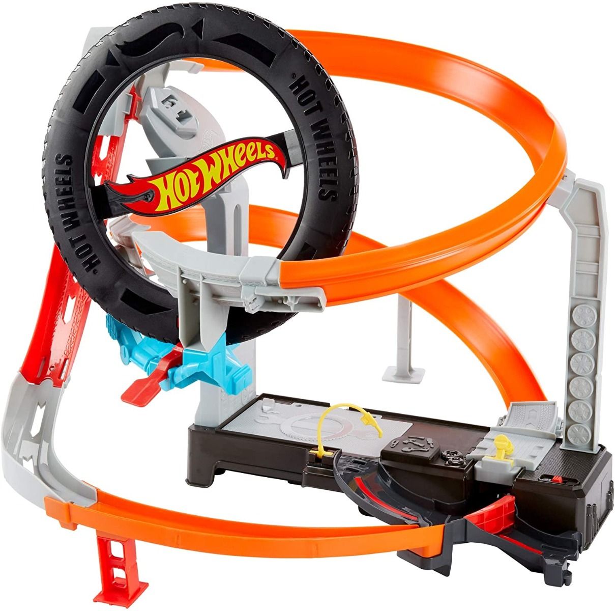 Hot Wheels Hyper-Boost Tire Shop Playset GJL16