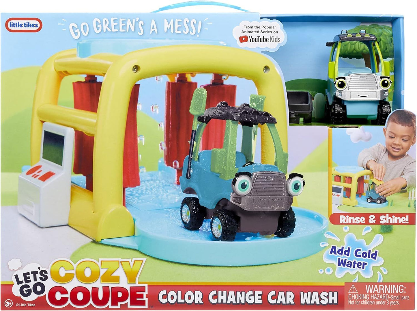 Little Tikes Let’s Go Cozy Coupe Color Change Carwash LIT-661297