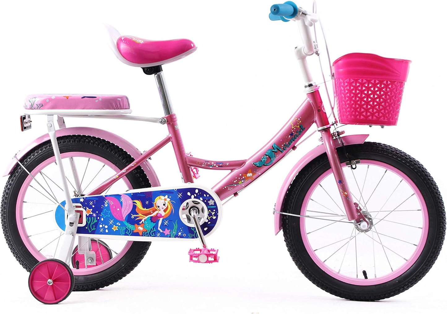 Mogoo Bicycle 16 Elgo Mermaid Dark Pink