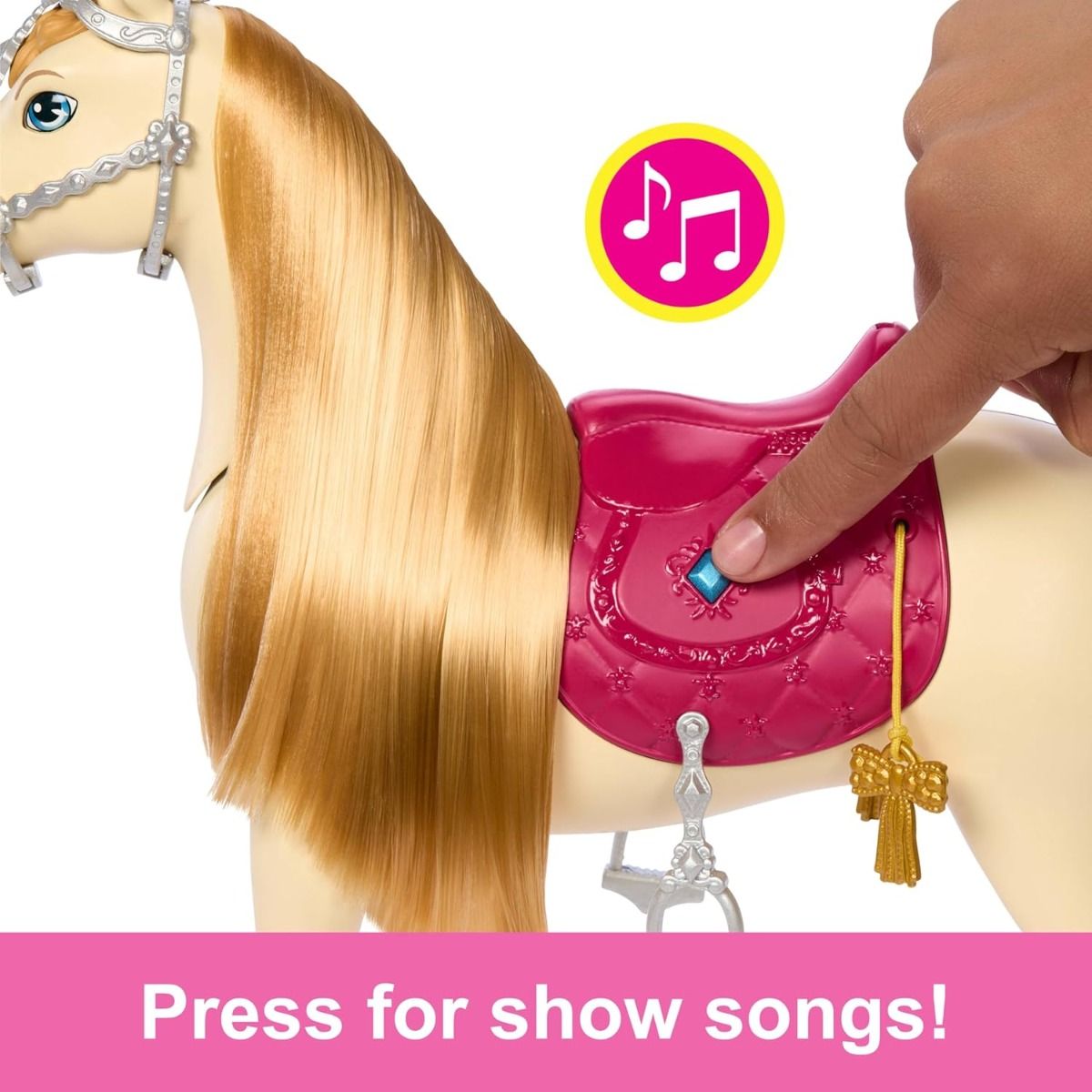 Barbie Mysteries The Great Horse Chase Dance And Show Horse - Cheval