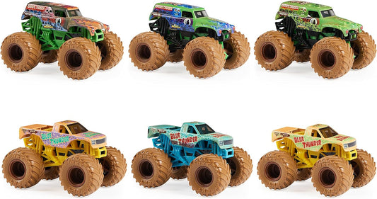 Monster Jam Mystery Mudders Blue Thunder 1:64 Series 1 6065345