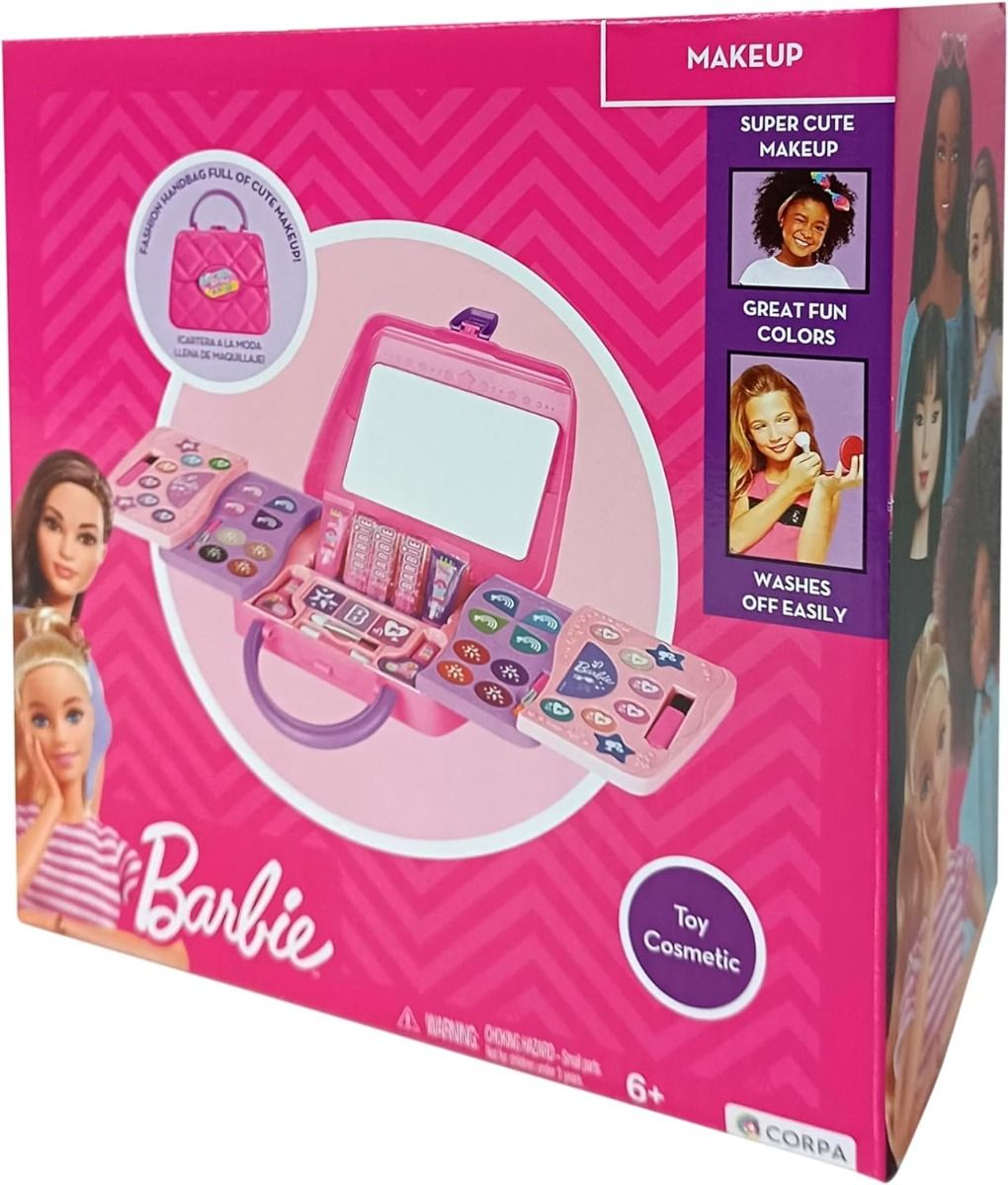 Barbie 5 Decks Sliding Handbag with Makeup CRP-5705