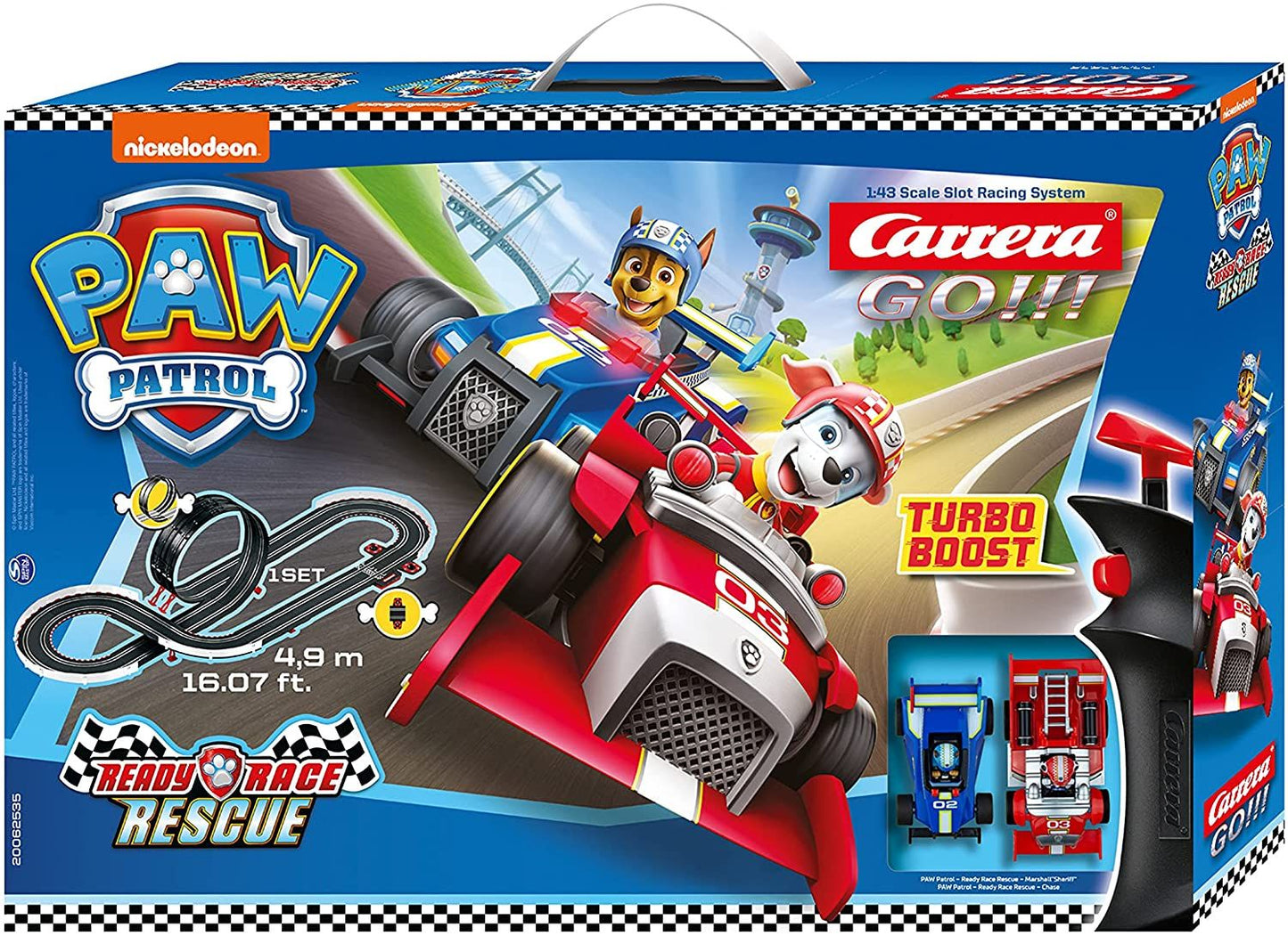 Carrera Go! Paw Patrol Ready Race Rescue 4.9M 62535