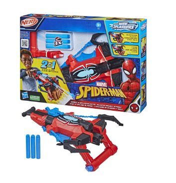 Nerf Marvel Spiderman Strike 'N Splash Blaster F7852