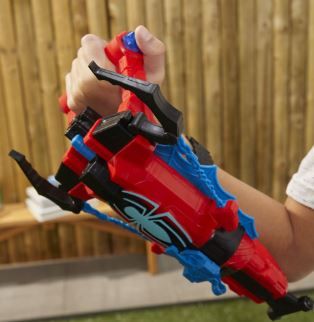 Nerf Marvel Spiderman Strike 'N Splash Blaster F7852