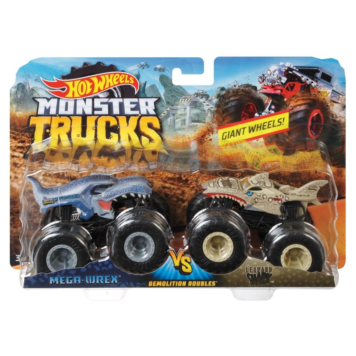 Hot Wheels Monster Trucks Demolition Doubles Assorted FYJ64