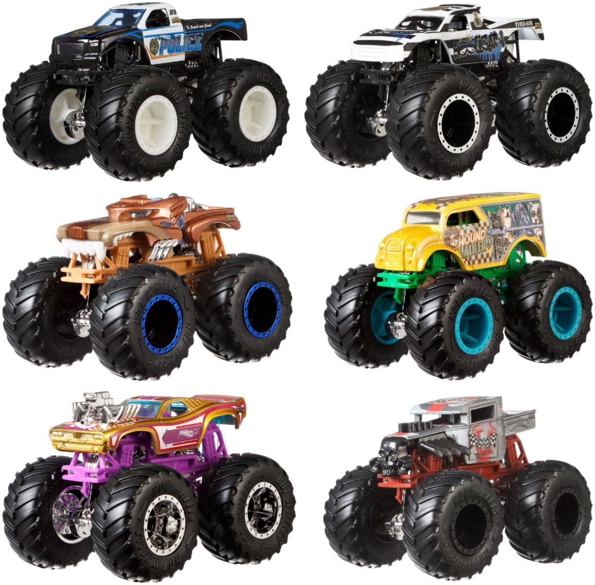 Hot Wheels Monster Trucks Demolition Doubles Assorted FYJ64