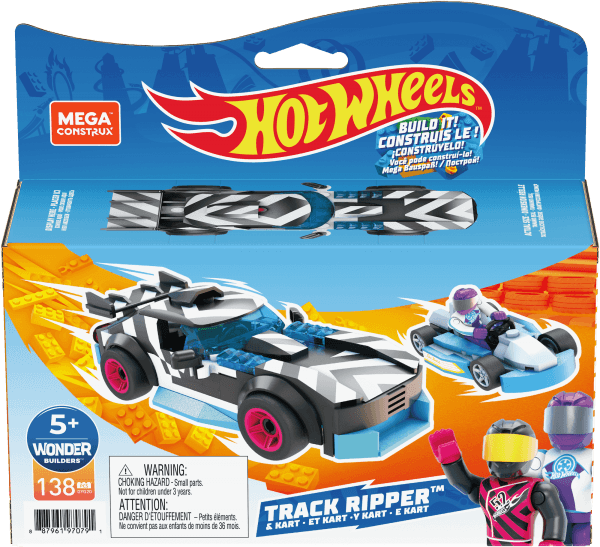 Mega Construx Hot Wheels Track Ripper & Kart GYG20