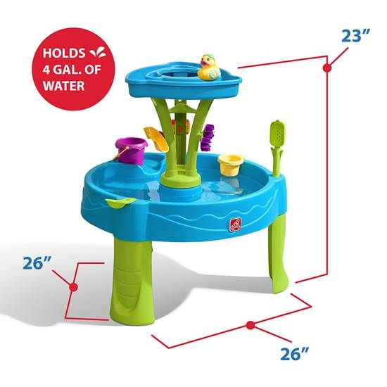 Step2 Summer Showers Splash Tower Water Table 897400