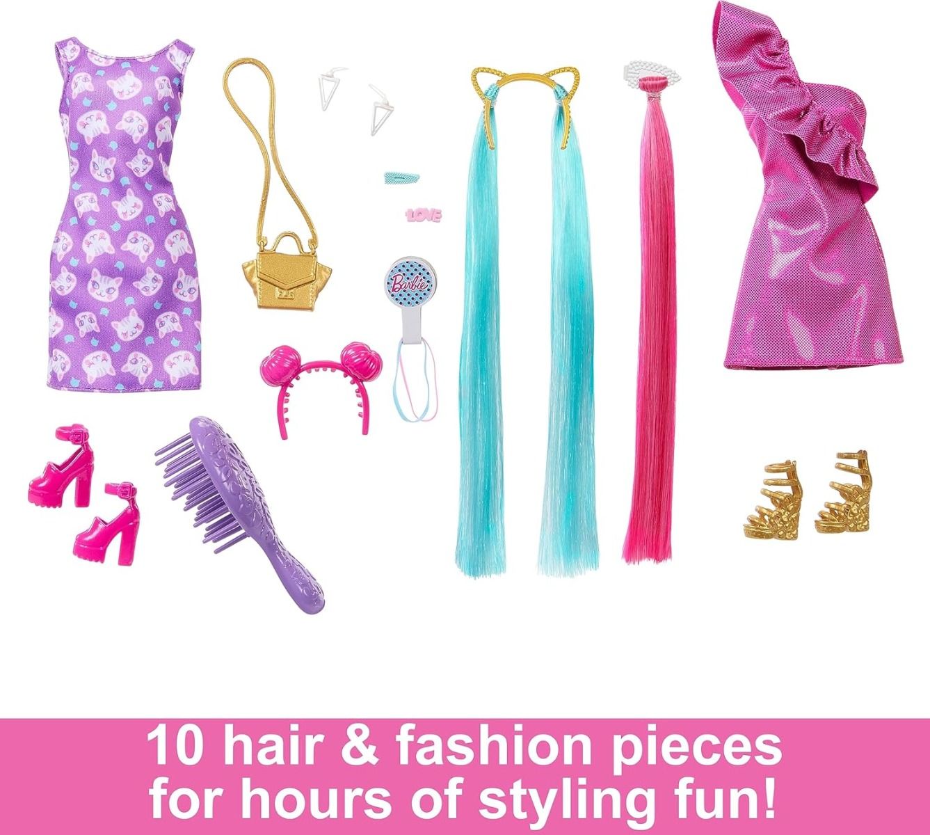 Barbie Fun And Fancy Doll With Accessories JDC85