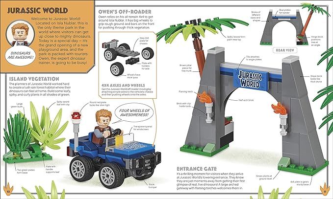 LEGO Build Your Own Adventure - Jurassic Activity Book Set 409381