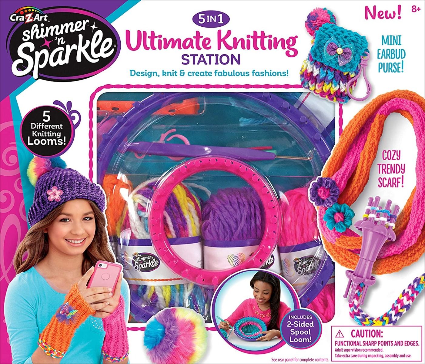 Shimmer 'N Sparkle Deluxe Knit & Design Studio SNS-65541