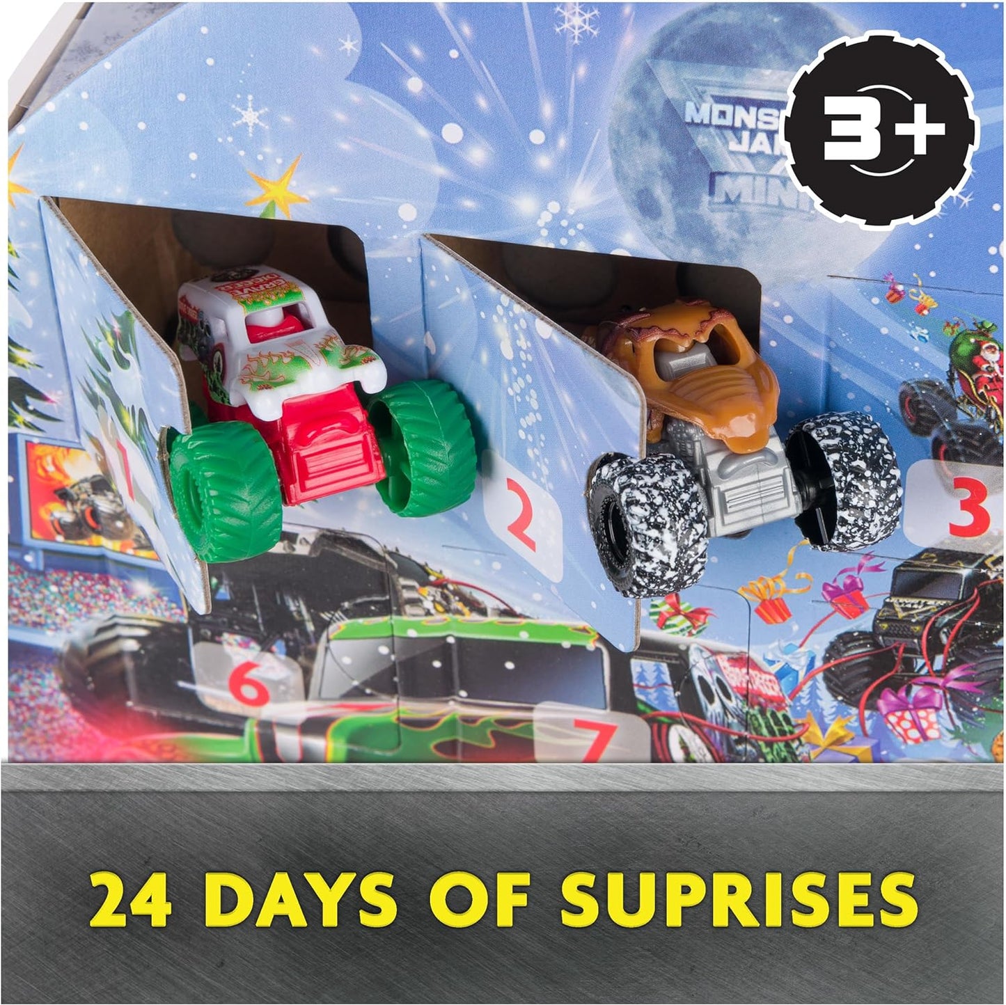 Monster Jam Mini Advent Calendar 6065437