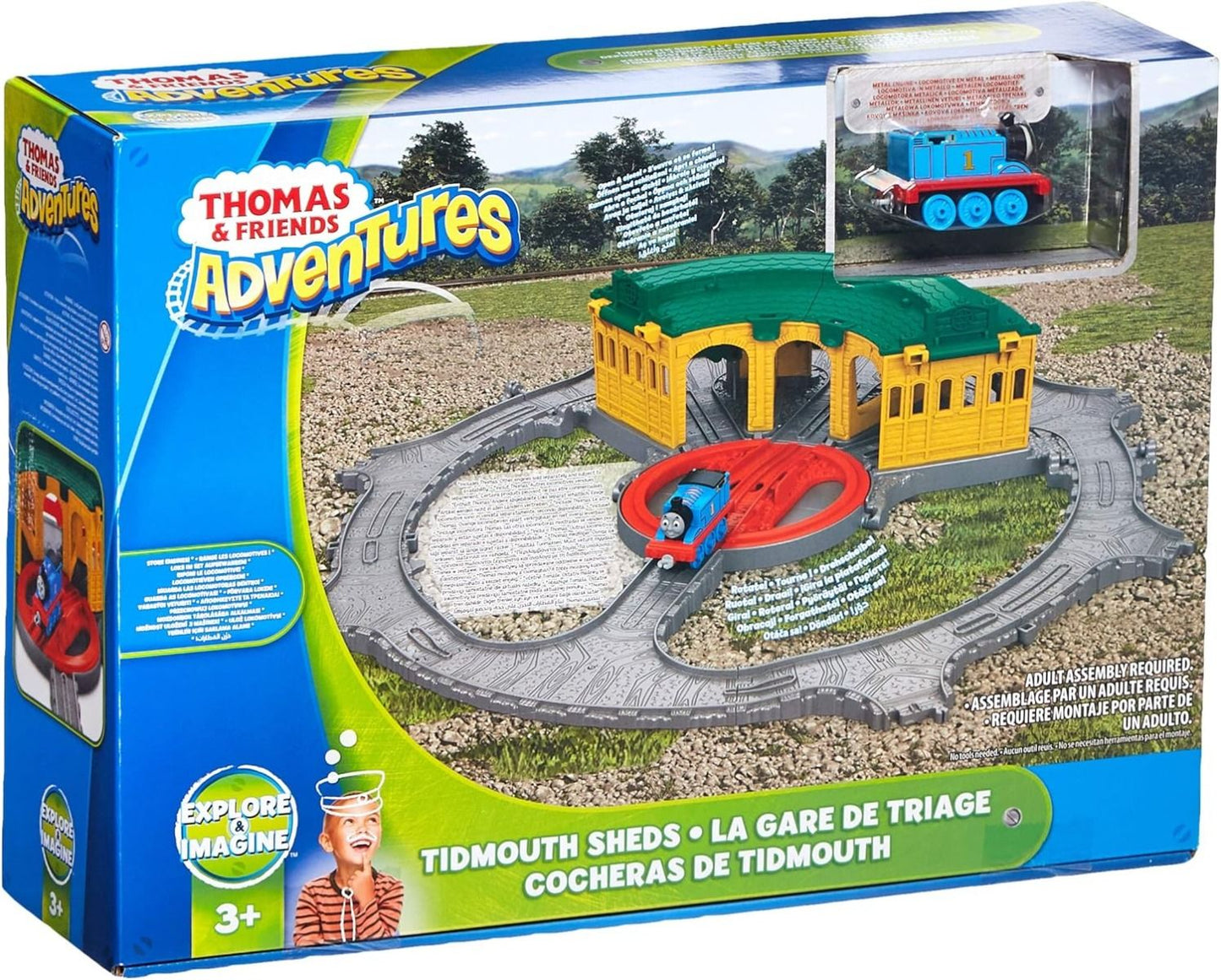 Fisher Price Thomas Adventures Tidmouth Sheds FTB63