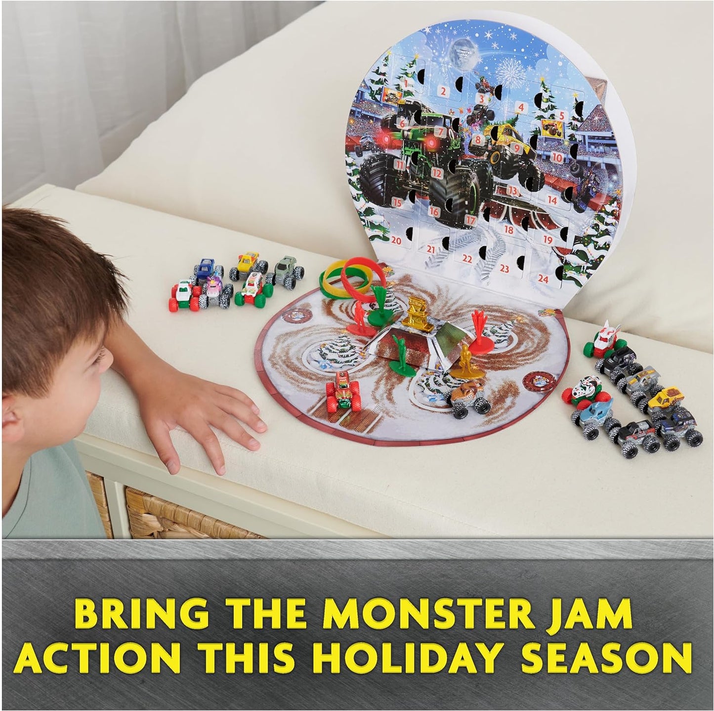 Monster Jam Mini Advent Calendar 6065437