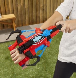 Nerf Marvel Spiderman Strike 'N Splash Blaster F7852