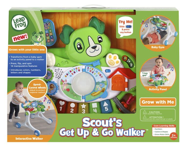 LeapFrog Scout's Get Up & Go Walker 80-604200