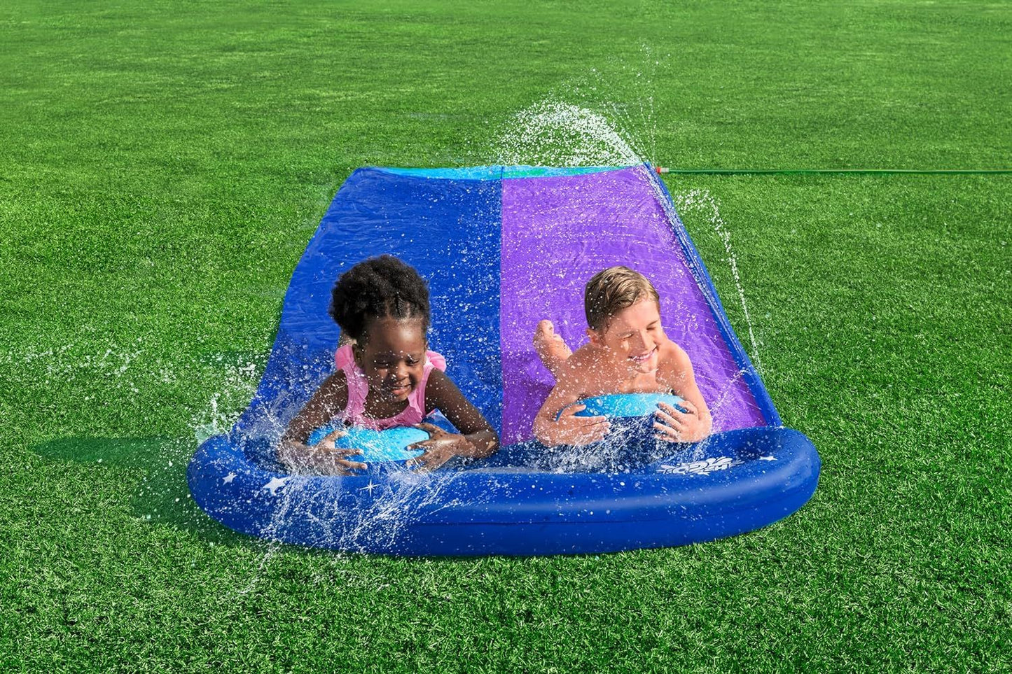 Bestway H2OGO Lunar Launch Double Water Slide 4.88m 52642