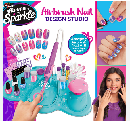 Shimmer N Sparkle Airbrush Nail Design Studio SNS-17340