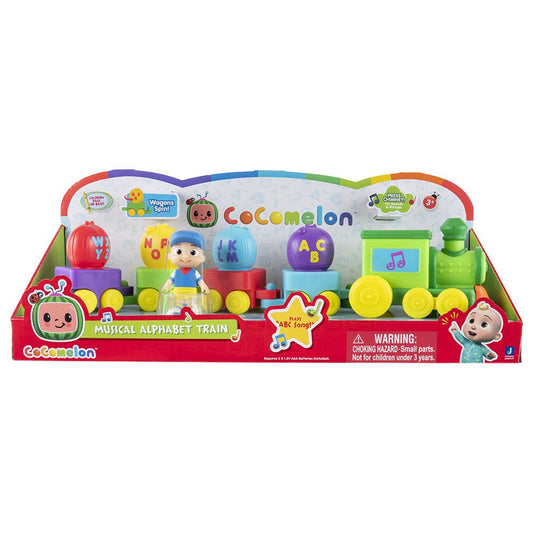 Cocomelon Deluxe Vehicle Musical Alphabet Train CMW0179