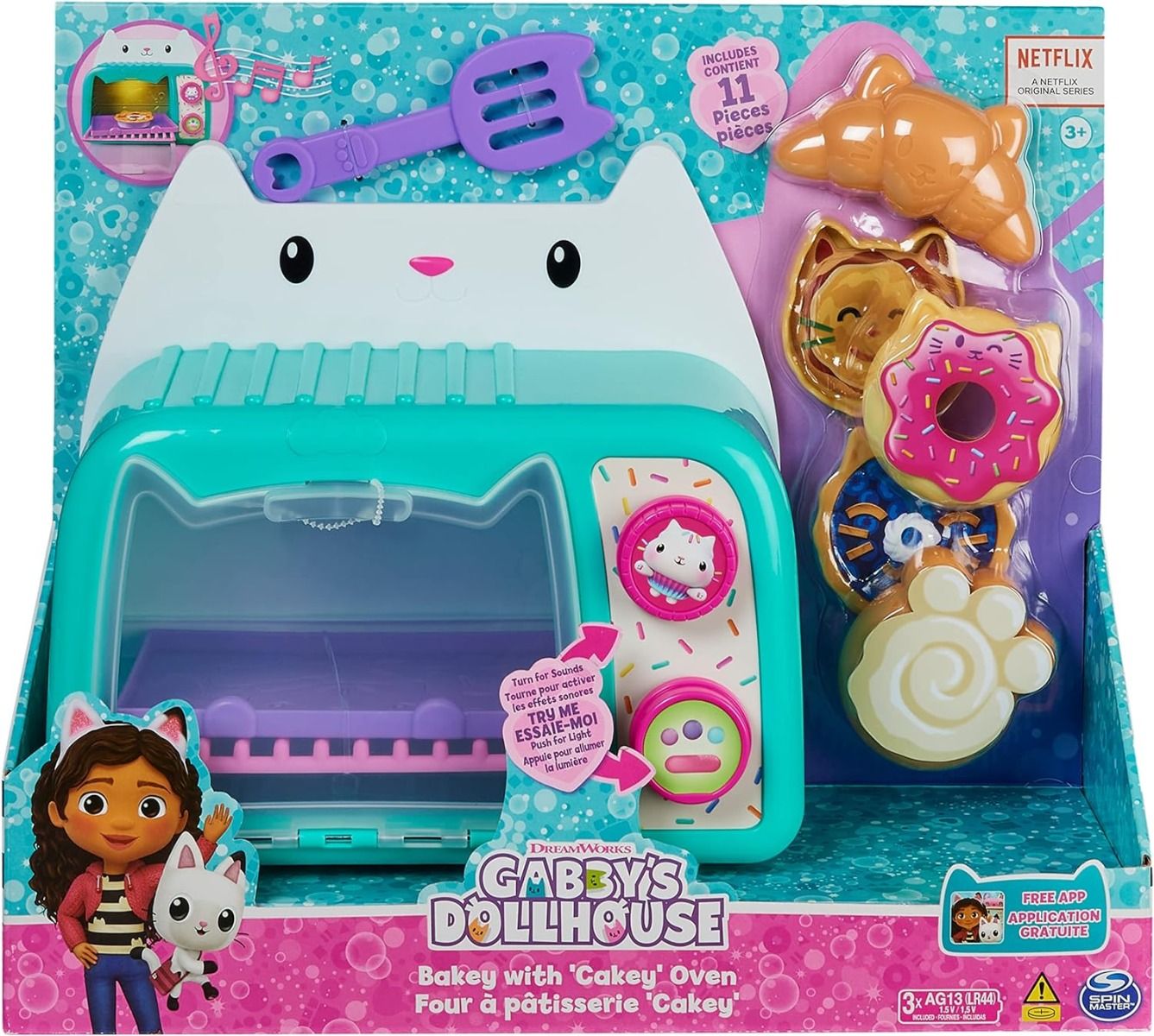 Gabby's Dollhouse Bakey With Cakey Oven 6065074