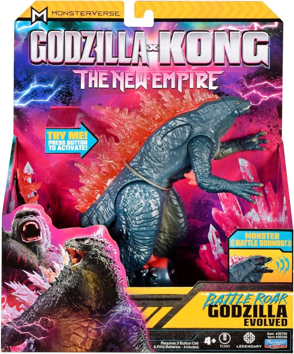 Godzilla X Kong The New Empire: Battle Roar Godzilla Evolved Figure 7inch