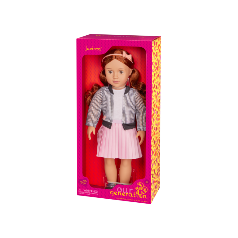 Our Generation Jacinta Doll With Jacket And Skirt