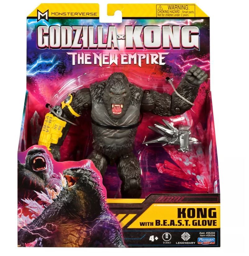 Godzilla X Kong The New Empire: Giant Kong With Beast Glove Figure