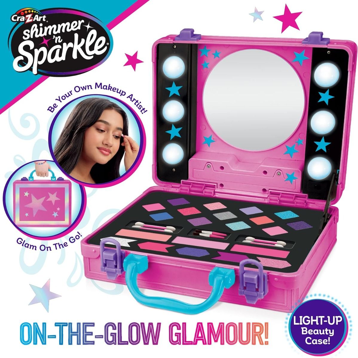 Shimmer 'N Sparkle Light-Up Beauty Case SNS-17362