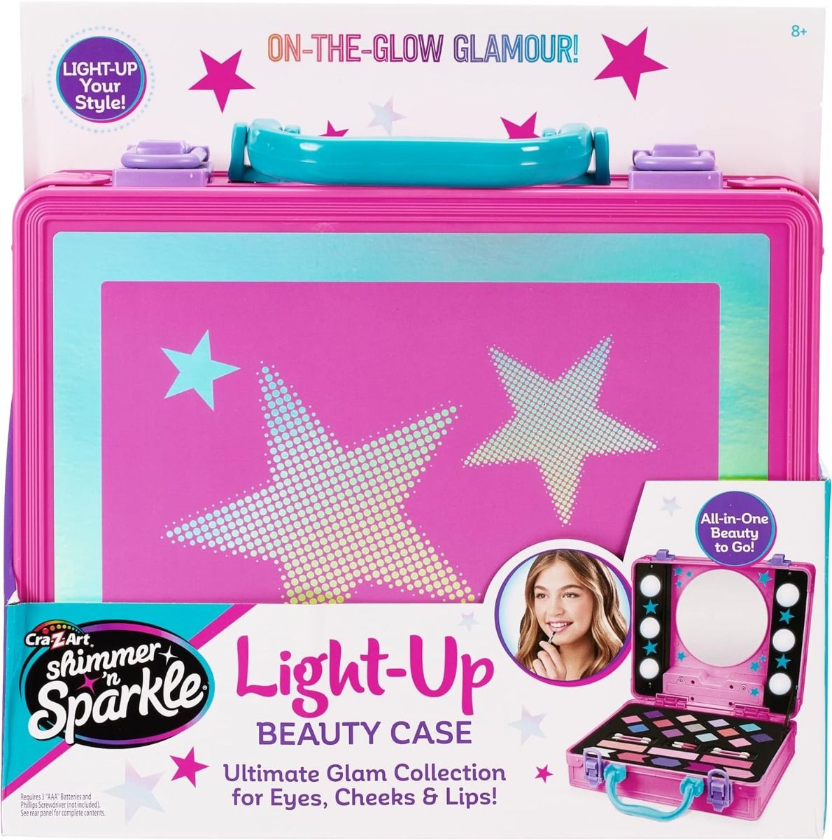 Shimmer 'N Sparkle Light-Up Beauty Case SNS-17362