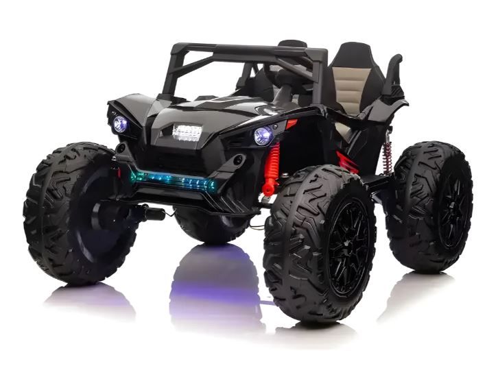 4x4 Buggy UTV 2 Seater 4M Electric Car Black